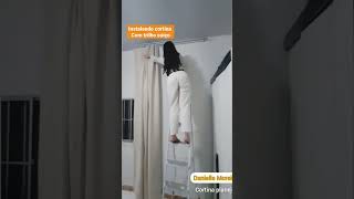 Instalando Cortina Com Trilho Suíço