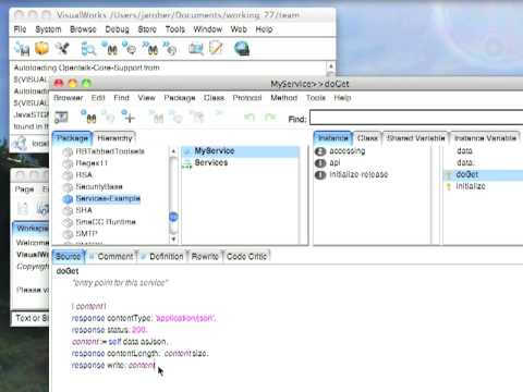 RESTful Smalltalk Web Services