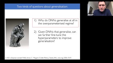 Ard Louis:  Kolmogorov complexity and explaining why neural networks generalise so well