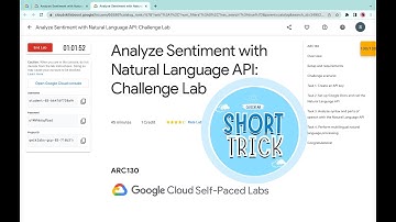 Analyze Sentiment with Natural Language API: Challenge Lab || #qwiklabs #ARC130 [With Explanation🗣️]