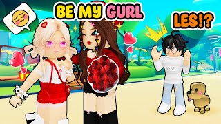Reacting to Roblox Story | Roblox gay story 🏳️‍🌈| I HAVE A CRUSH ON MY GIRL BEST FRIEND
