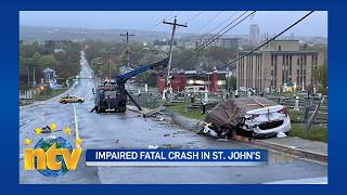One dead after suspected impaired-driving crash in St. John's