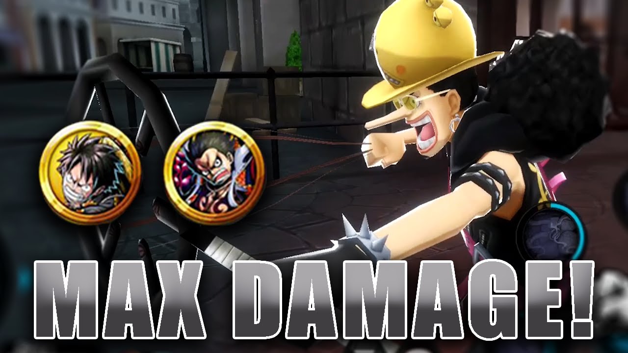 Full Damage Build on Film Red Usopp! - One Piece Bounty Rush