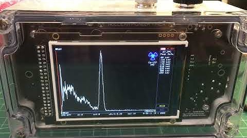 Nuclear Pioneer RIID identify Cs-137 low activity sample