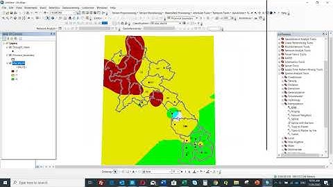 How to created drought forcast Map by drought index using Arc GIS 10.5