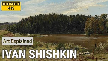 Ivan Shishkin: A collection of 10 oil paintings with title and year, 1881-1884 [4K]