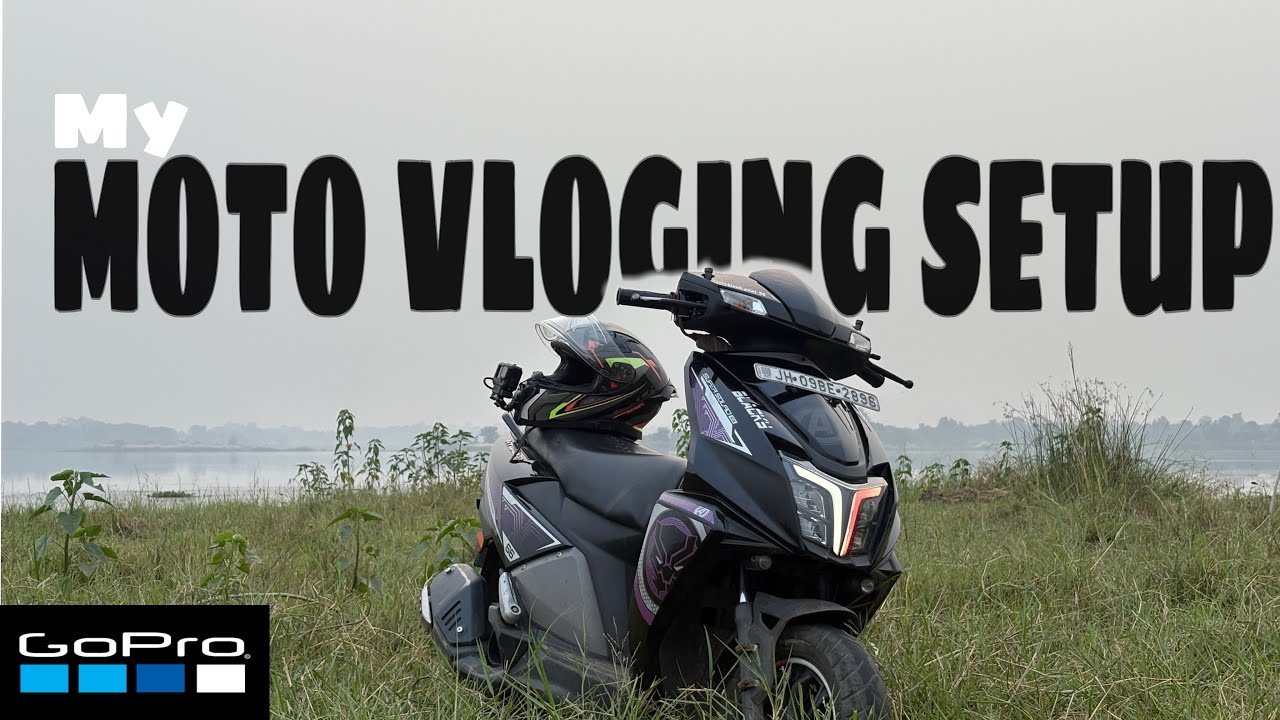 MY MOTOVLOGING SETUP🚀👀||Gopro Hero 12 Black⚡️🔥||