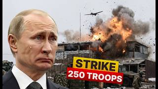 UKRAINIAN STRIKE: 250 Russian Troops Found in Farm Complex — Site Destroyed in 15 Minutes