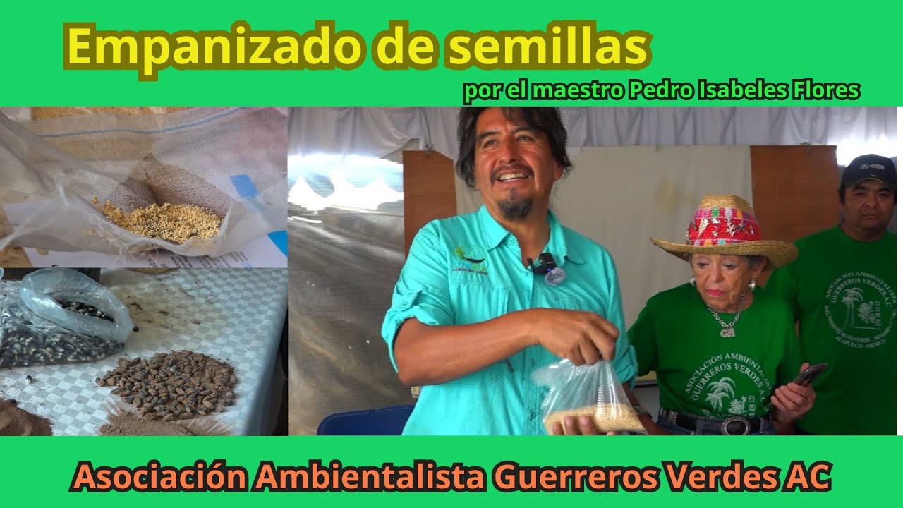 Empanizado de semillas