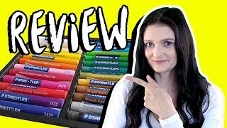 Staedtler Oil Pastels Review 🎨 Staedtler vs Pentel screenshot 2
