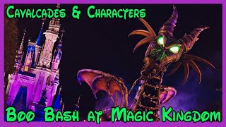 Cavalcades & Characters Boo Bash 2021 | Disney's Magic Kingdom | Disney Halloween Fun