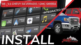 How To Install HEIGH10 Radio for 20082011 GMC Sierra & Chevy Silverado Radio