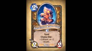 Anodized Robo Cub Sounds - Hearthstone