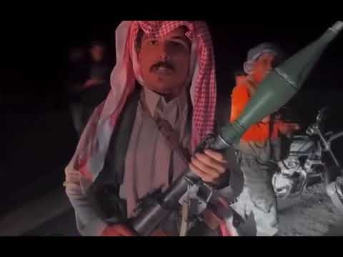 ابو طلق وهو يحارب إلى جانب العشائر في السويداء