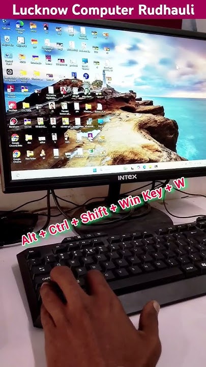 how to open a program with keyboard shortcuts #basictricks #shortcuts # ...