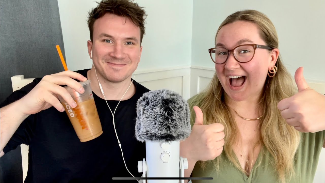 My Brother tries ASMR for the first time!!