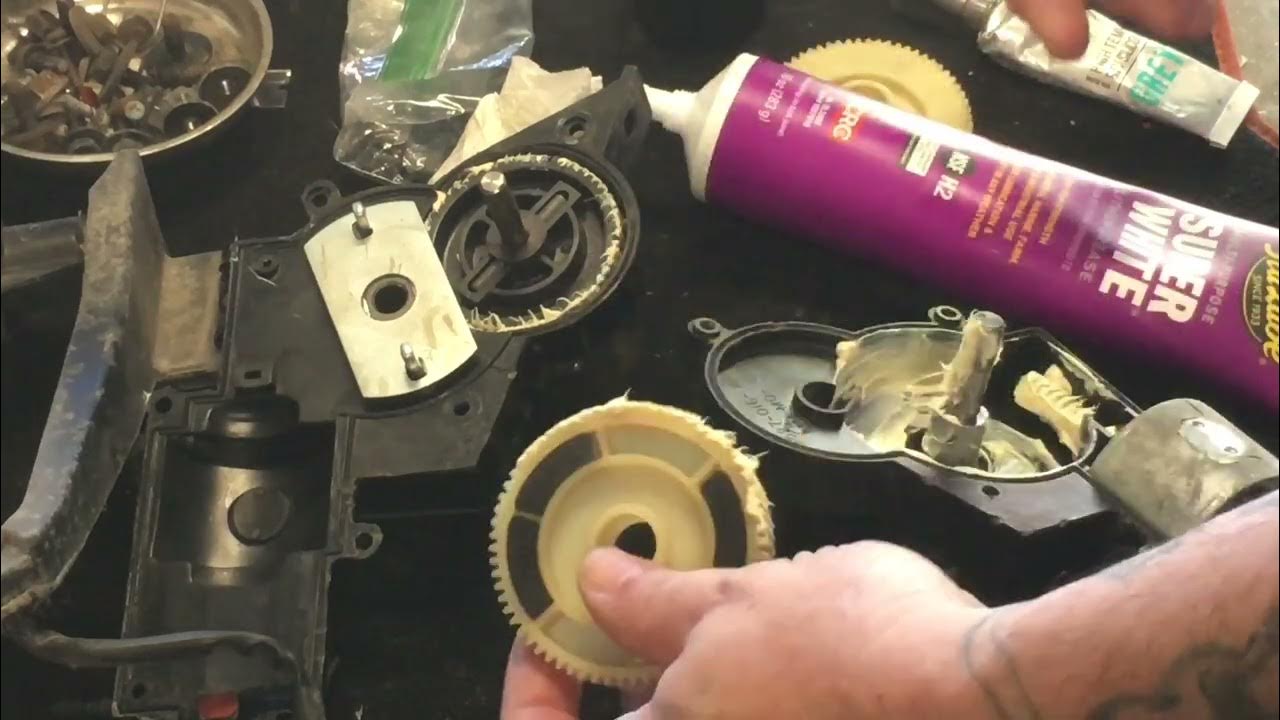 C4 Corvette Headlight Motor Repair - YouTube