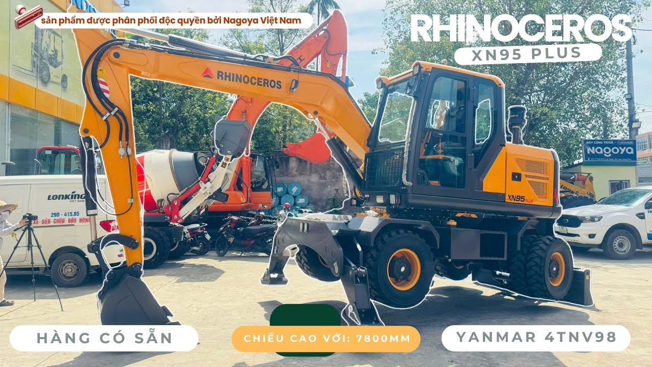 Trải nghiệm Rhinoceros XN95 Plus: Sức mạnh cần dài, gắp gỗ, mía siêu đỉnh