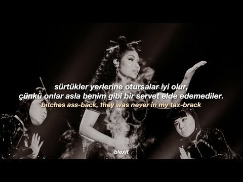 Nicki Minaj - Black Barbies (Türkçe çeviri) | blexit