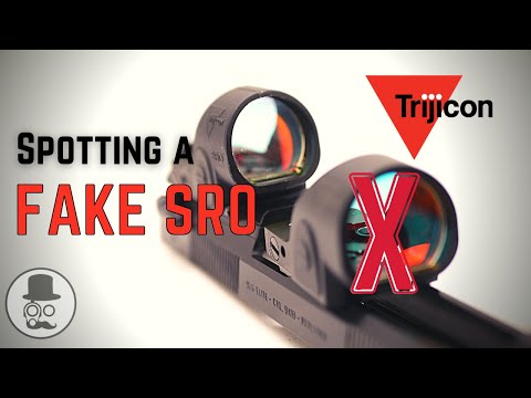 Spotting a FAKE Trijicon SRO - How to Tell the Difference