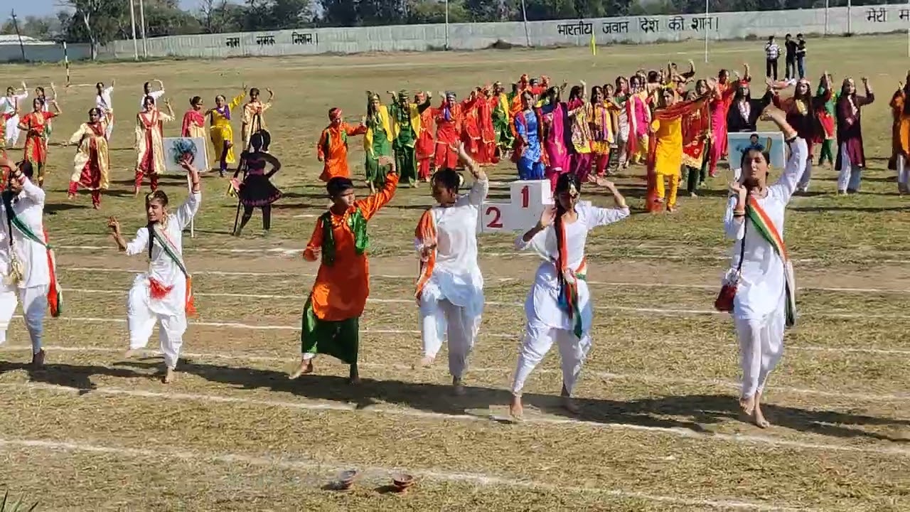 Annual sports day 2023.....Grand finale....Fit india