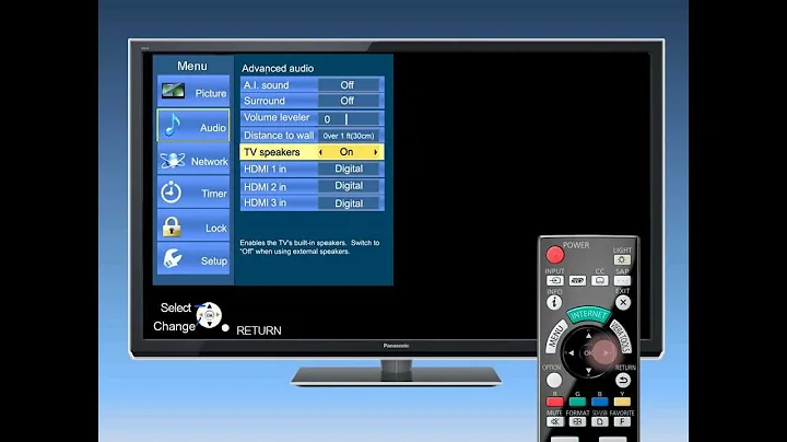 Panasonic VIERA - Connecting your Viera Television to a Home Theatre