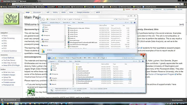 EFA to CFA Amos plugin