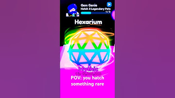 Hatching a super rare pet in bubble gum simulator infinity