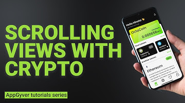 SAP Build Apps (aka AppGyver)  tutorial - Design a horizontal and vertical scrolling for crypto app