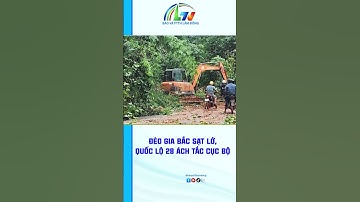 Đèo Gia Bắc sạt lở, Quốc lộ 28 ách tắc cục bộ