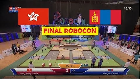 Final Robocon 2019 | MONGOLIA vs HONG KONG