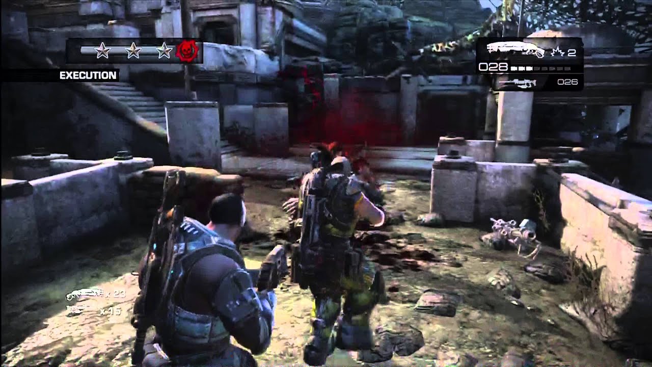 Gears of War Judgment - Seriously Judgemental Solo - Chapter 4 Section 1 Fortress