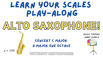 Sax Players: Conquer the Concert C Major Scale Like a Pro! 🎵🔥!