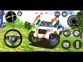 Modified Mahindra Thar😈Games:Indian White Thar (Gadi Wala Games) Car Game Android Game - #2025