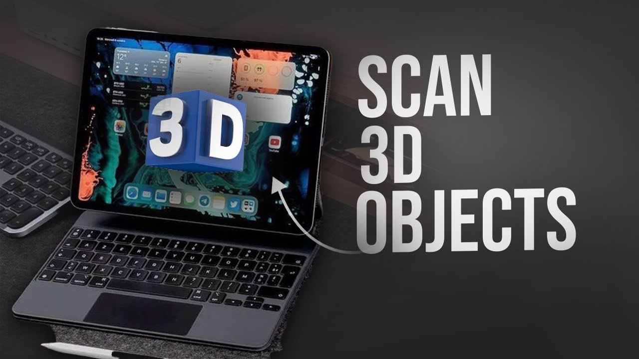 How to Scan 3D Objects with iPad (tutorial) - YouTube