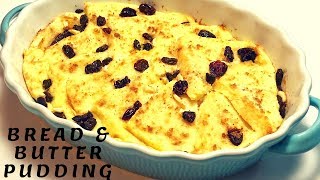 Christmas BREAD BUTTER PUDDING recipe | How to Make