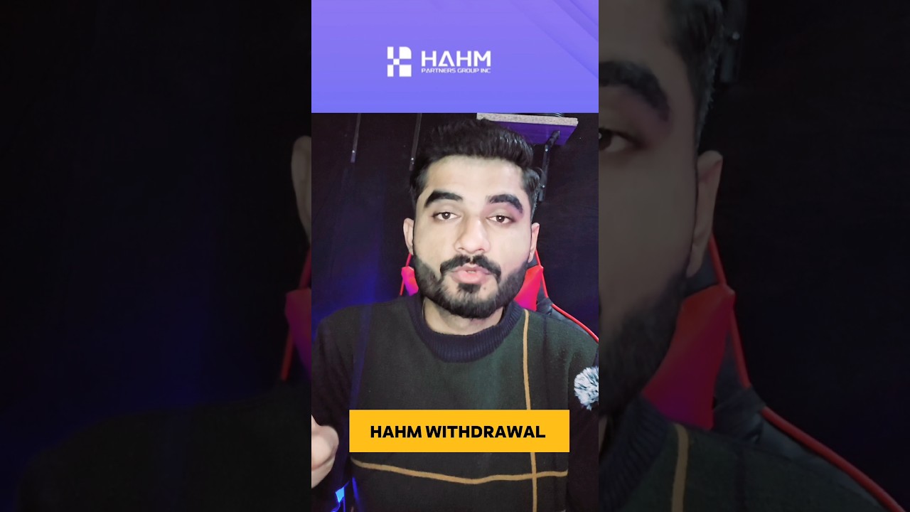 HAHM app | HAHM withdraw new update | HAHM app withdraw reject why ? 