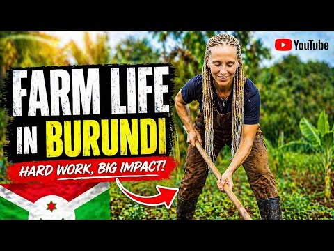 Umuzungu W'umurundikazi ati Ndakunda Kurima Biroroshe Cane I Burundi [ Uzontware Muri America]