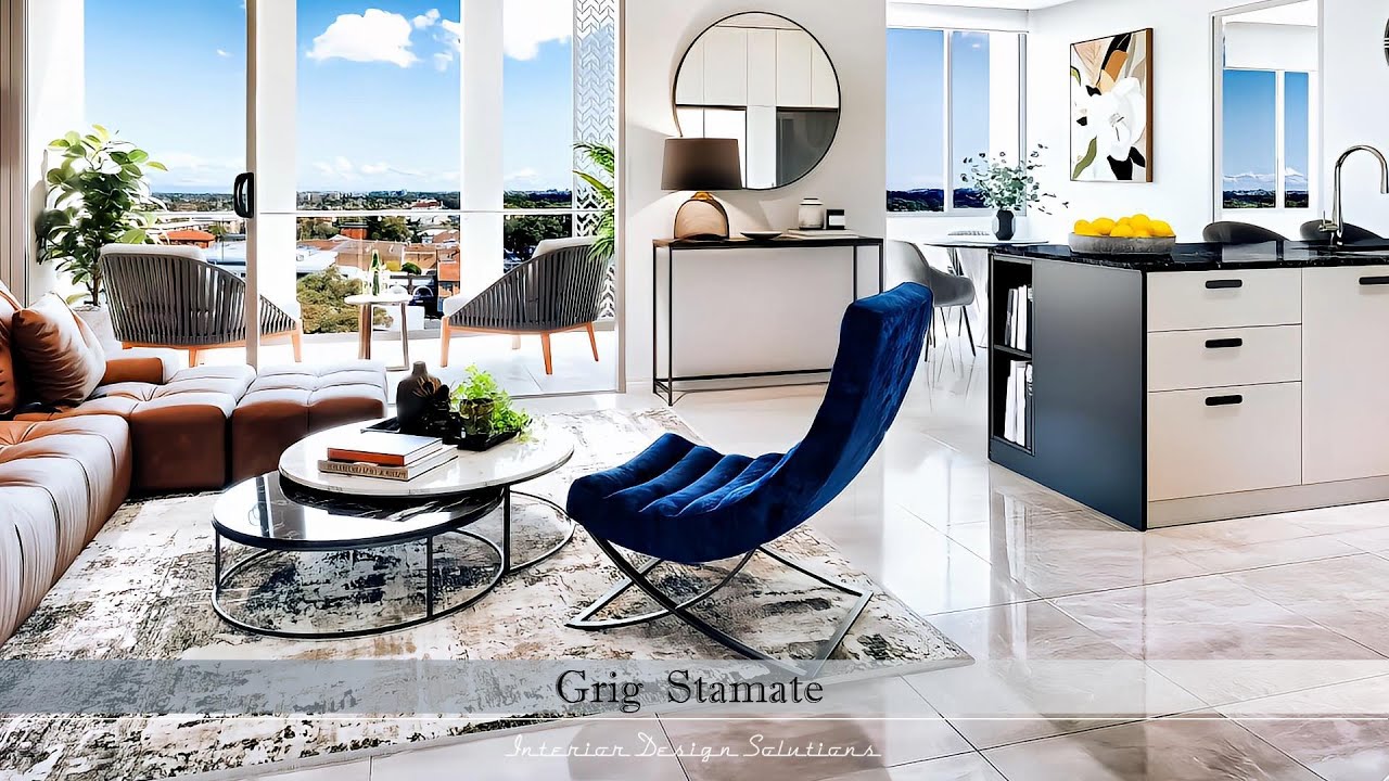 Contemporary Modern Apartment Interior Design Ideas Contemporary