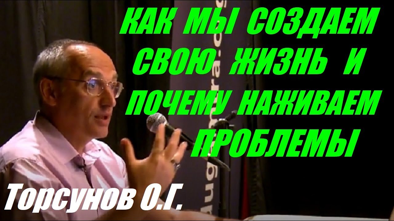 Как мы создаем свою жизнь и почему наживаем проблемы. Торсунов О.Г.