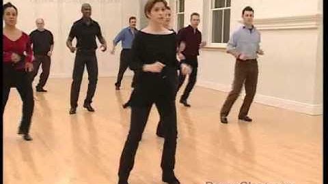 Salsa Basic Side Crossover Step to Music 16/22
