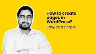#6-Blogging Course - How to create pages in WordPress?