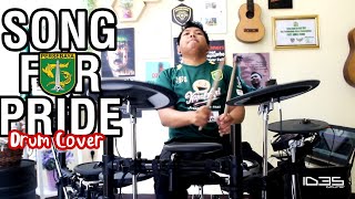 Song For Pride Persebaya - Drum Cover versi Reza Rezroll ft Kin | Yamaha Dtx 522k