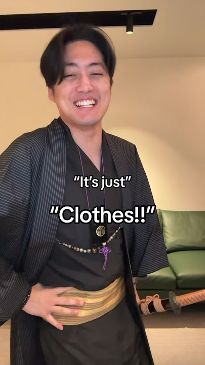 Just enjoy wearing kimono in Japan! 😂 #japan #shorts