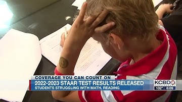 STAAR test results show students struggling with math, reading