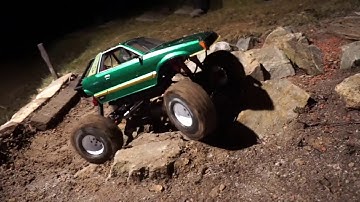 Buddy´s MST CMX - Axial Capra - Custom Crawler Build - 1st Test Run