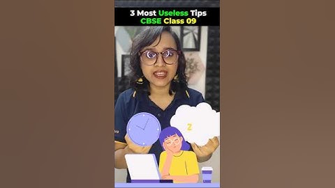 3 Useless Study Tips for Class 9 Preparation #class9preparation #cbseexam2025 #studytips #shorts