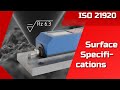 Surface Specifications ISO 21920 | Roughness | Mean Roughness Depth | Arithmetic Mean Roughness