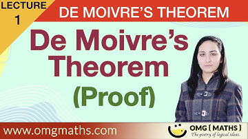 De Moivre’s theorem | Proof | State and proof De Moivre