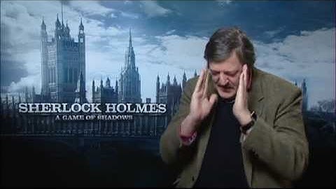 Stephen Fry on Sherlock Holmes: Game of Shadows - NEW Interview - Part 2 of 2